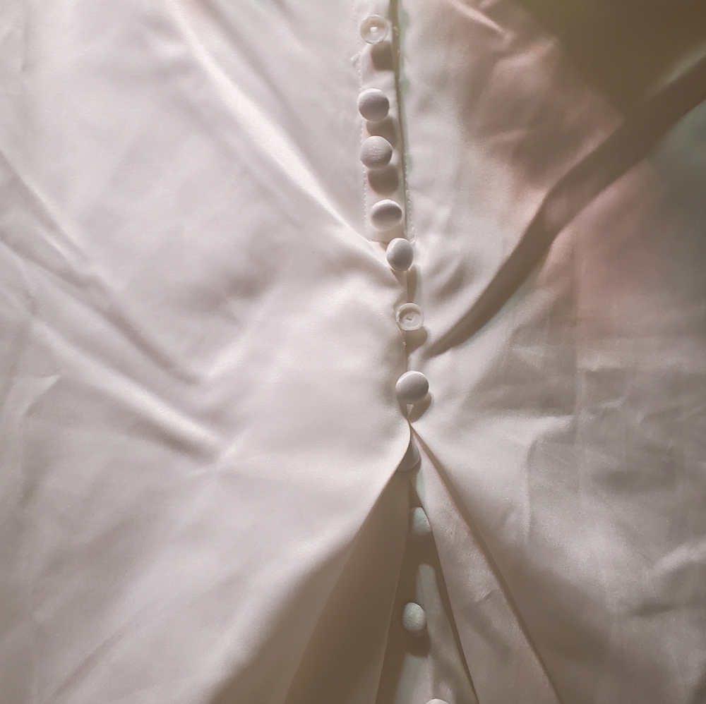 Custom Wedding Dress with Train and Emroided Sequined Bodice - Picture 5 of 5